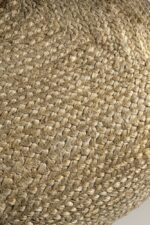 Πουφ Σκαμπό 50x50x25 Guy Laroche Ottoman Natural - Image 3