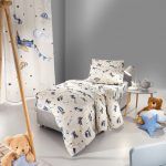 Σετ Παπλωματοθήκη Ημίδιπλη 165×225 Saint Clair Demo