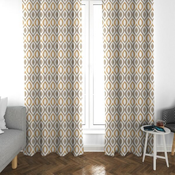 LINO ΚΟΥΡΤΙΝΑ ARTEMISA 901 ΜΕ ΤΡΕΣΑ BROWN 133X270