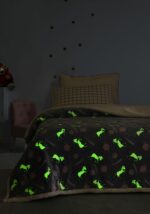 Κουβερτα Ημιδιπλη Φωσφοριζέ 160×220 Cosmin Unicorns - Image 2