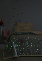 Κουβερτα Ημιδιπλη Φωσφοριζέ 160×220 Cosmin Planets - Image 2