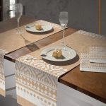 Runner Δυο Όψεων 40×160 Saint Clair 2038 Beige