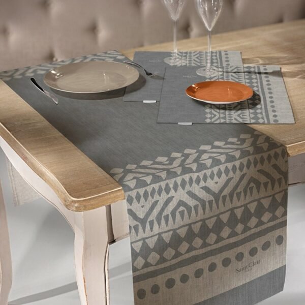 Runner Δυο Όψεων 40×160 Saint Clair 2038 Stone