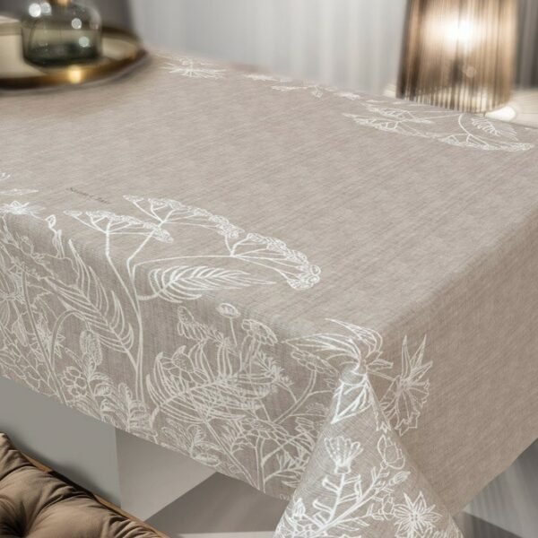 Αλέκιαστο Τραπεζομάντηλο 145x220 Saint Clair 1028 Natural
