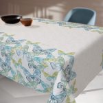 Αλέκιαστο Τραπεζομάντηλο 145x145  Saint Clair 1031 Aqua