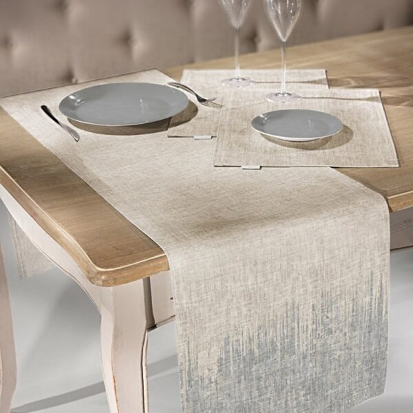 Runner Δυο Όψεων 40×160 Saint Clair 2040 Beige-Silver