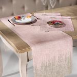 Runner Δυο Όψεων 40×160 Saint Clair 2040 Pink-Beige