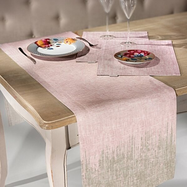 Runner Δυο Όψεων 40×160 Saint Clair 2040 Pink-Beige