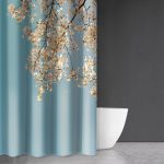 Κουρτίνα Μπάνιου 180×200 Αδιάβροχη Saint Clair Zen Body Des 814