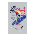 Πετσέτα Θαλάσσης 70x120 Nef Nef Surf Boy Grey