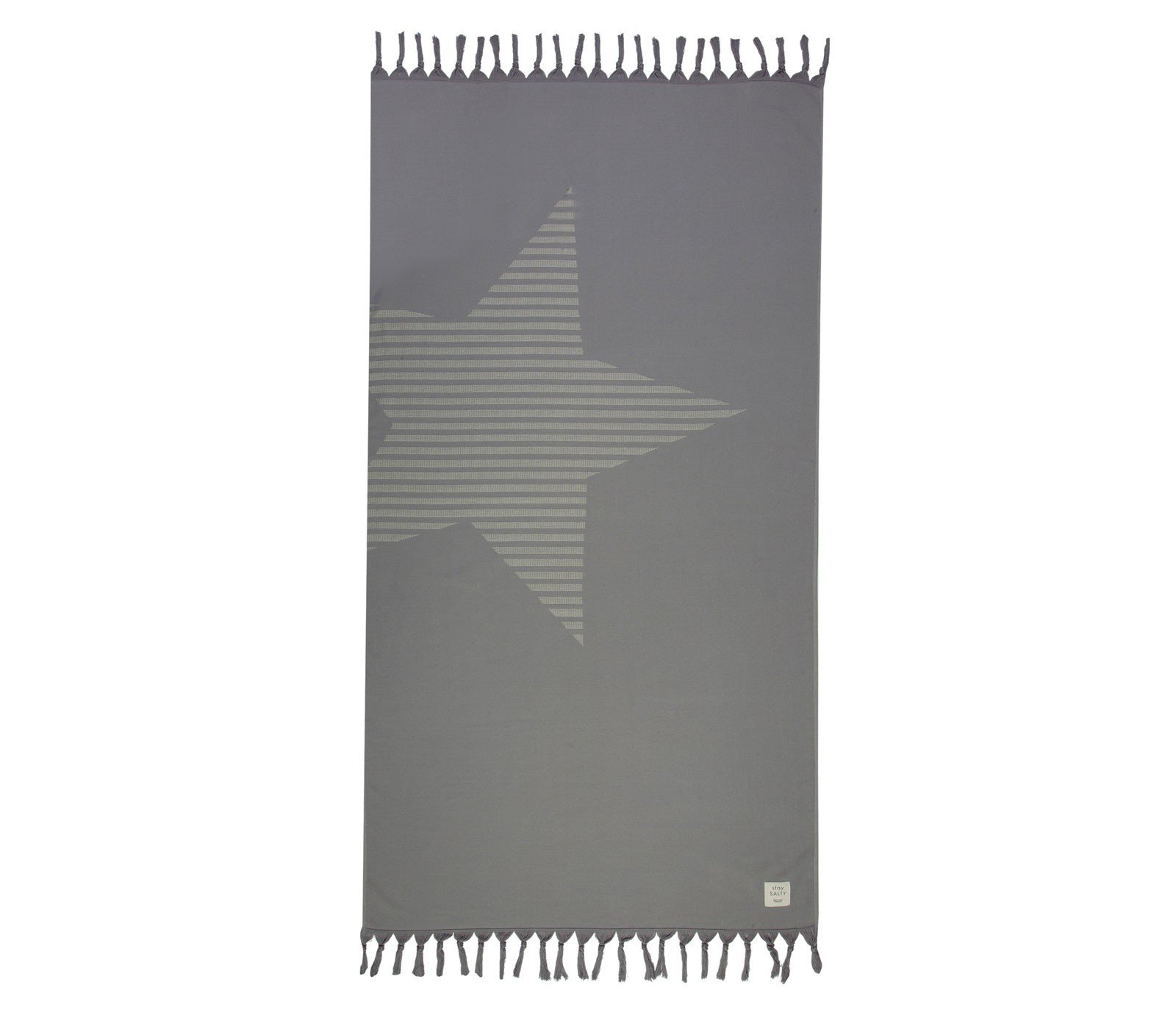 5205495490892 Παρεό Θαλάσσης 90×170 Nef Nef Fantasia Grey - Image 1