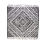 Πετσέτα θαλάσσης Τετράγωνη 160x160 Nef Nef Amazed Black