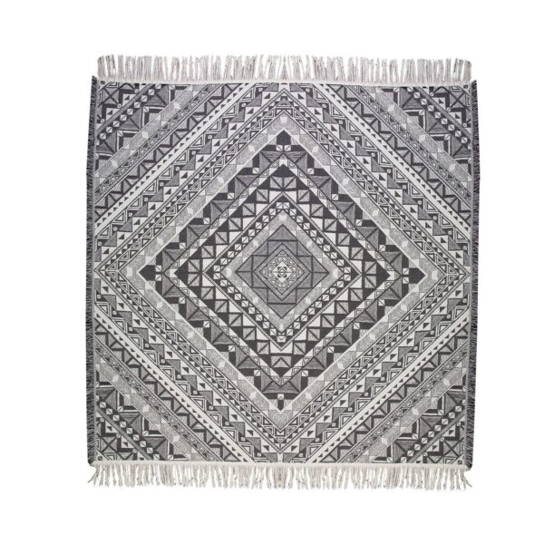 Πετσέτα θαλάσσης Τετράγωνη 160x160 Nef Nef Amazed Black