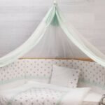 Σετ προίκας Κούνιας 9 τεμαχίων  Elephant Μέντα ABO - Image 5