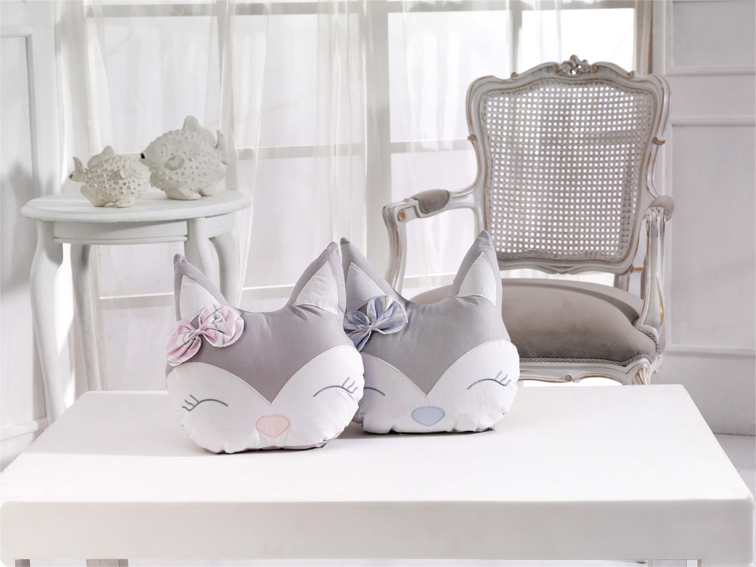 M.8057 Μαξιλάρι αλεπού μπλε ABO - Image 1