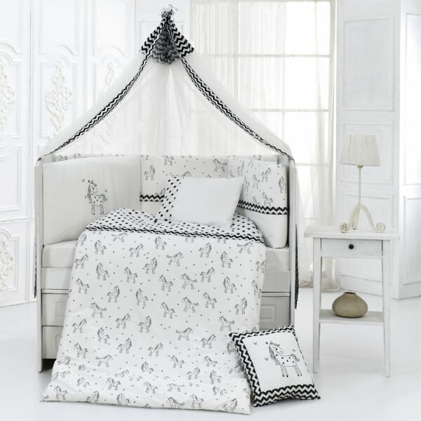 Σετ προίκας Κούνιας 9 τεμαχίων  Cookie ABO