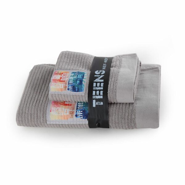 Σετ Πετσέτες 2 Τεμαχίων Nef Nef Go North