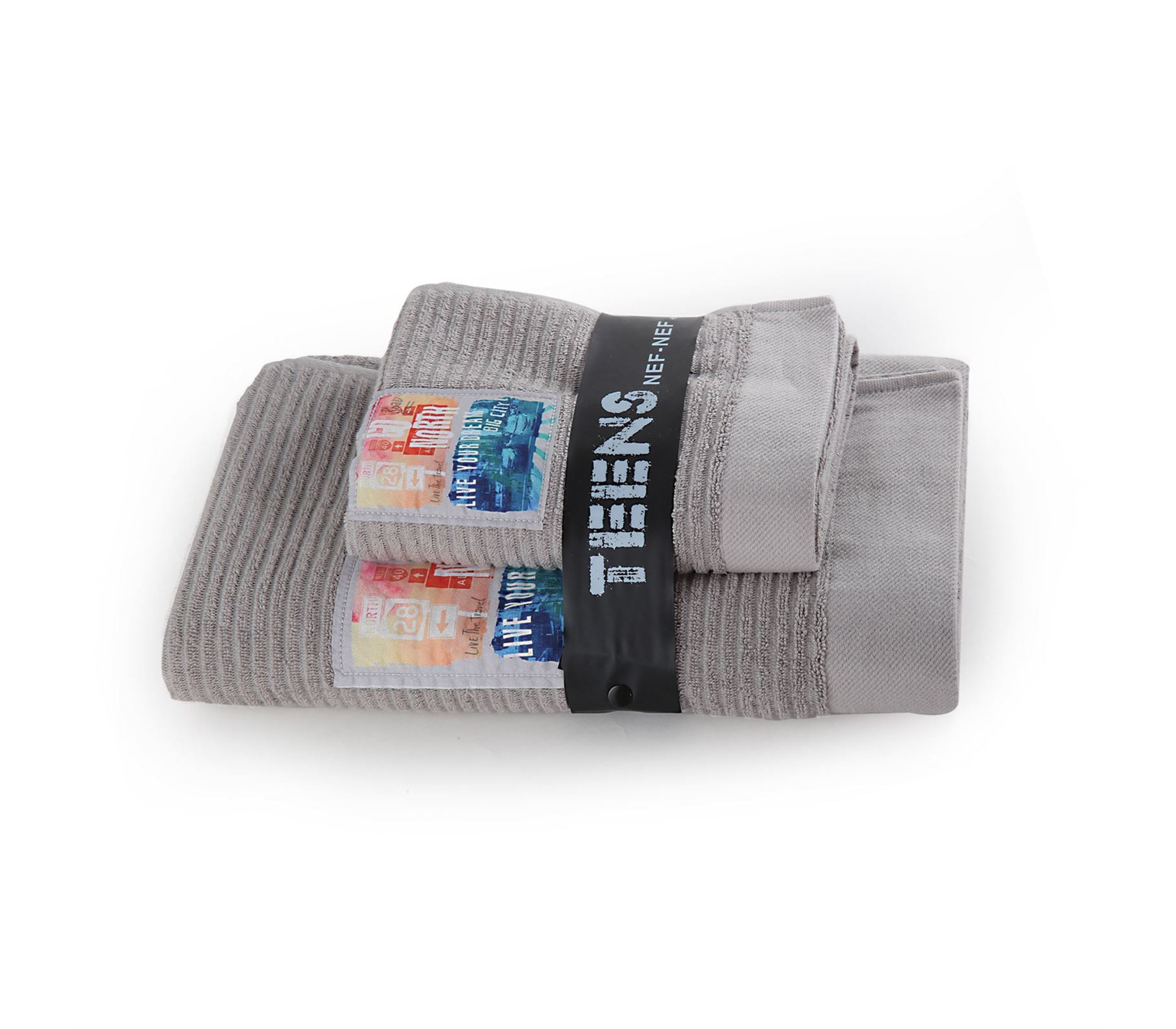 PETSETES-SET-GO-NORTH-024850-1_L_L_L Σετ Πετσέτες 2 Τεμαχίων Nef Nef Go North - Image 1