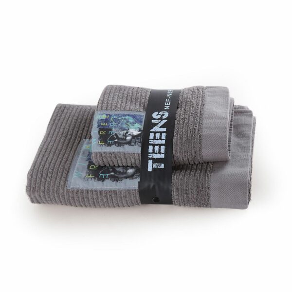 Σετ Πετσέτες 2 Τεμαχίων Nef Nef Wild & Free