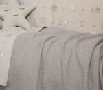 Κουβέρτα Πικέ Κούνιας 110×150 Nef Nef Smooth Grey - Image 2