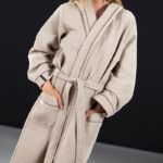 Μπουρνούζι Guy Laroche Basic Beige