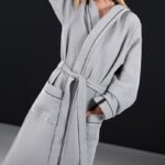 Μπουρνούζι Guy Laroche Basic Grey