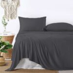 Σεντόνι Ημίδιπλο 160×260 Lino Classical Anthracite