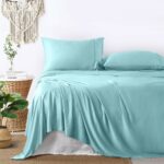 Σεντόνι King Size Με λάστιχο 180×200+32 Lino Classical L Petrol