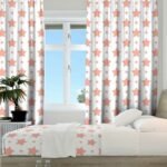 Κουρτίνα με Τρέσα 135x270 Lino Stern 301 Pink