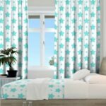 Κουρτίνα με Τρέσα 135x270 Lino Stern 601 Ciel