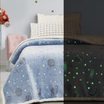 Κουβερτα Ημιδιπλη Φωσφοριζέ 160×220 Cosmin Planets