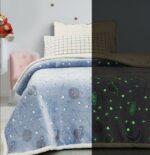 Κουβερτα Ημιδιπλη Φωσφοριζέ 160×220 Cosmin Planets