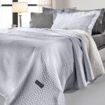 Σετ Κουβέρτα Καπιτονέ Υπέρδιπλη 220×240 & Μαξιλαροθήκη 50x70 Guy Laroche Capsule Silver