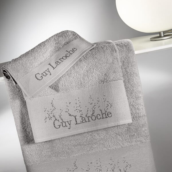 Σετ Πετσέτες 3 Τεμαχίων Guy Laroche Pandora Silver