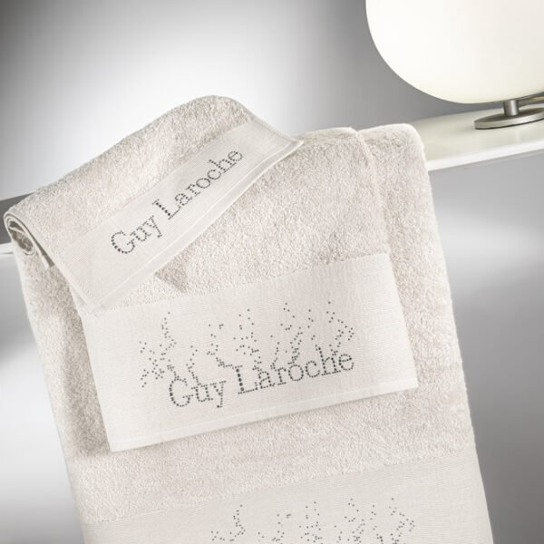 Σετ Πετσέτες 3 Τεμαχίων Guy Laroche Pandora Ivory