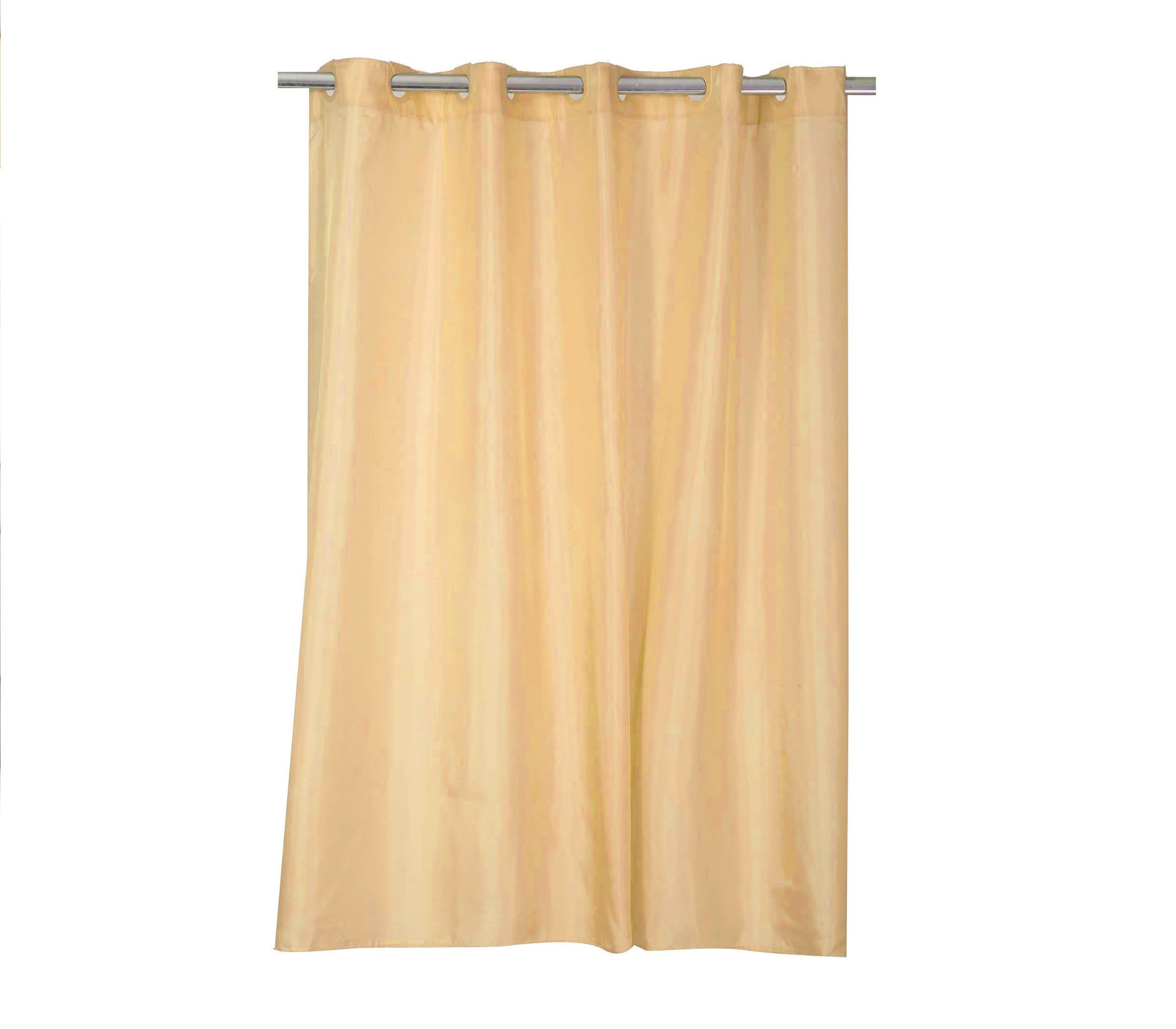 5205495497327 Κουρτίνα Μπάνιου Υφασμάτινη 180×180 Nef Nef Shower 1160 Yellow - Image 1