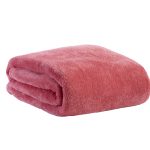 Κουβέρτα Fleece Με Sherpa Μονή 160×220 Nef Nef Nasty Junior Coral