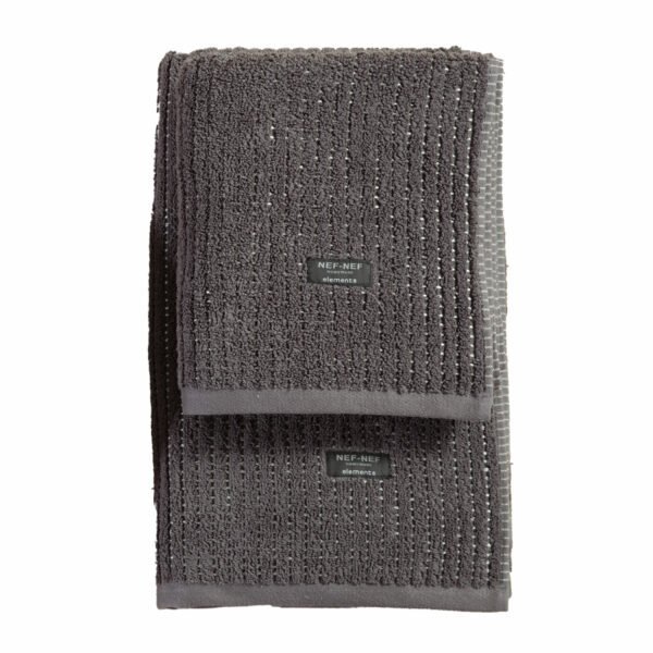 Πετσέτα Προσώπου 50×100 Nef Nef Guess Anthracite