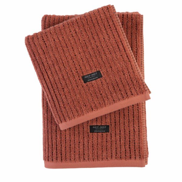 Πετσέτα Προσώπου 50×100 Nef Nef Guess Terracotta