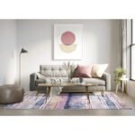 Χαλί Monza 8080/110 πολύχρωμες αφηρημένες ρίγες - 1,30x1,90 Colore Colori - Image 3