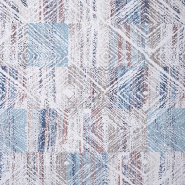 Χαλί Monza 8070/110 εκρού μπεζ μπλε ρόμβοι - 2,10x3,10 Colore Colori