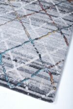 Χαλί Monza 8074/110 γκρι εκρού μοντέρνο boho - 2,50x3,50 Colore Colori - Image 2