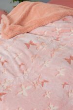 Κουβερτα Φωσφοριζε Ημιδιπλη Luminous 160x220 FARFALLA - Palamaiki - Image 2