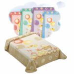 Κουβέρτα Βελουτέ Κούνιας 110×140 Belpla Dralon 546 - Pink