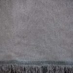 Ριχτάρι Τετραθέσιου 170x340 Cotone | Solo Γκρι - Image 2