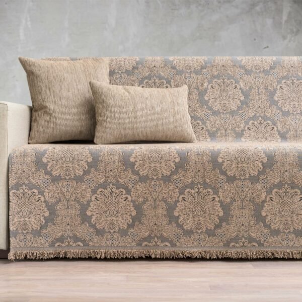 Ριχτάρι Πολυθρόνας (170X170) Cotone NAPOLI μπεζ