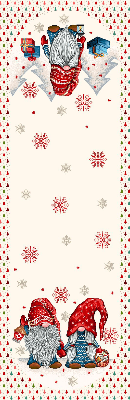 ODENSE-47X140 Χριστουγεννιάτικο Runner 47x140 Vassiliadis Odense Lurex C2 - Image 1