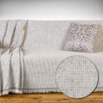 Ριχτάρι τετραθέσιου (170X340) Cotone BARI εκρού