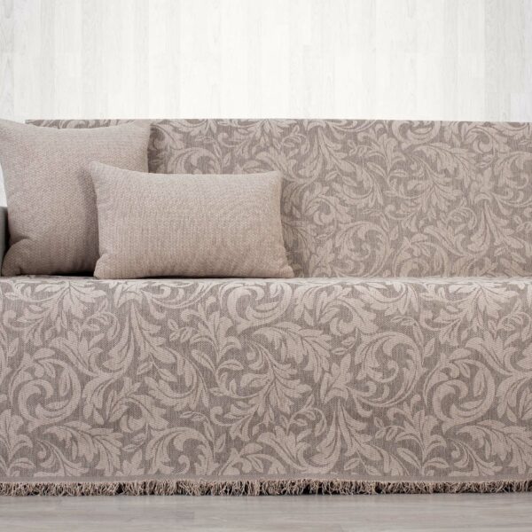 Ριχτάρι τριθέσιου (170X300) Cotone FLORA μπεζ