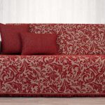 Ριχτάρι διθέσιου (170X240) Cotone FLORA μπορντό